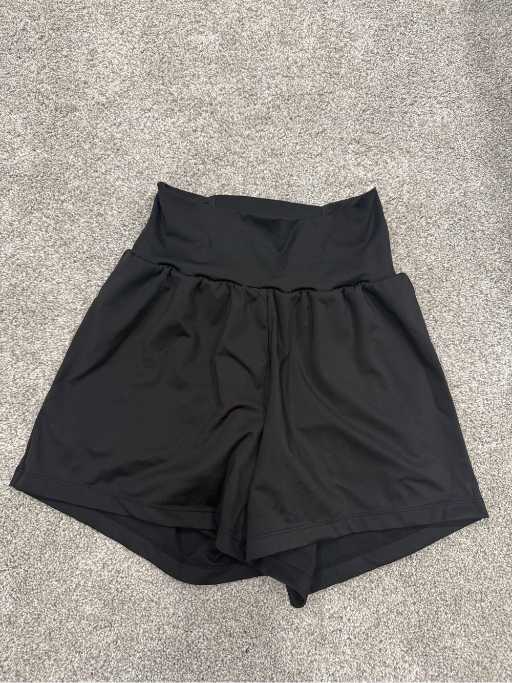 High-Waist long HALARA  Athletic Shorts with built in short (2)